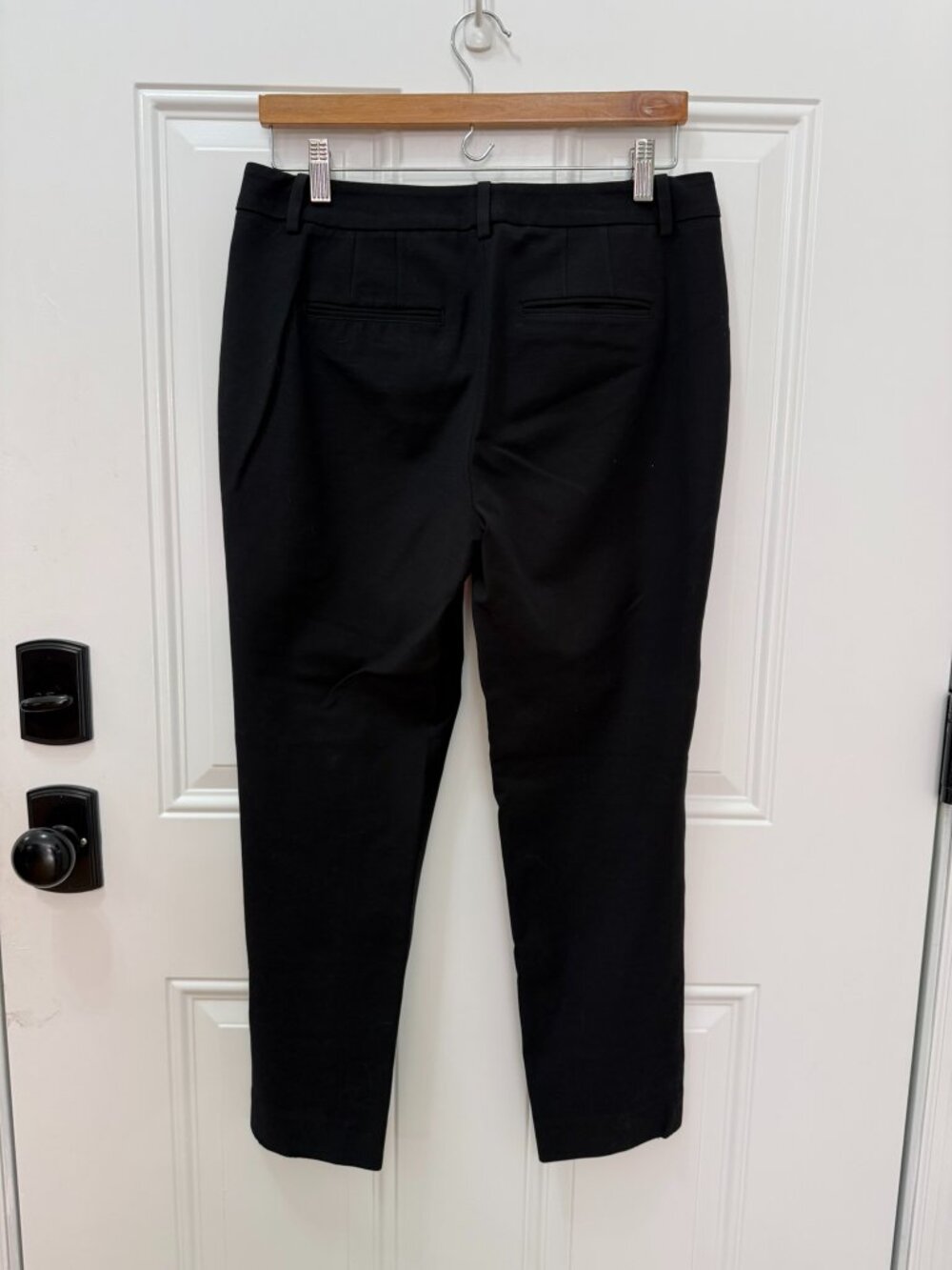 White House Black Market Black Slim Ankle Pants Size 6 - Picture 3 of 7